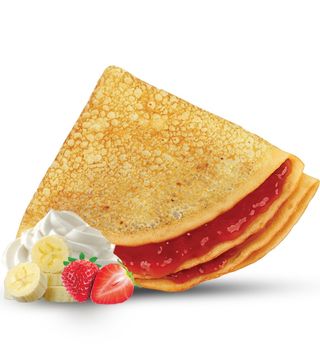 Palačinka sa jagodom i bananom