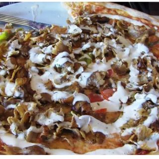 Pizza  kebab (ternera)