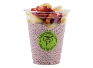 Протеинова чиа с аминокиселини и свежи плодове (320г)