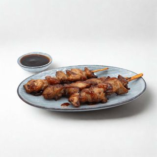 Brochetas de chicken yakitori