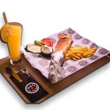 Menu spécial Chawarma Double