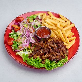 Lunch Shoarma wieprzowa