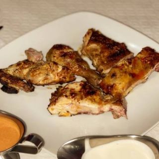 1/2 Frango Assado Com Molho