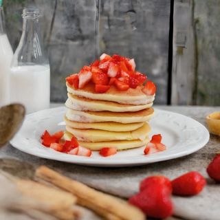 Pancake alle fragole