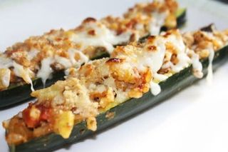 Calabacín Relleno Vegetal