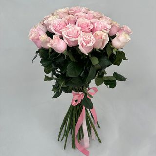 Buchet 45 trandafiri roz