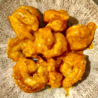 Gamberi fritti dynamite