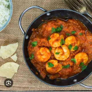 Camarão Jalfrezi
