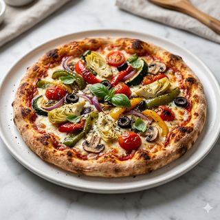 Pizza vegetariana (32 cm.)