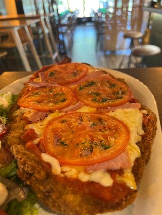 Milanesa Napolitana De Pollo