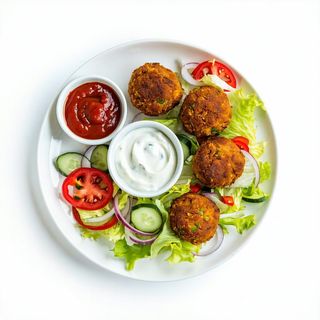 Piatto falafel 5 pezzi