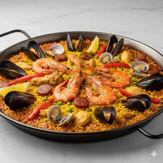 Paella De Marisco O Mixta