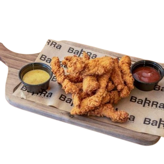 Tiras de pollo crujiente