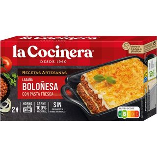 La Cocinera Lasaña Boloñesa Recetas Artesanas Caja 500 Grs