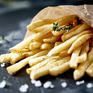 Patatas fritas caseras (ración mediana)
