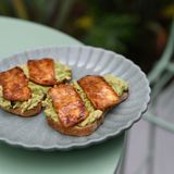 Avocado Haloumi