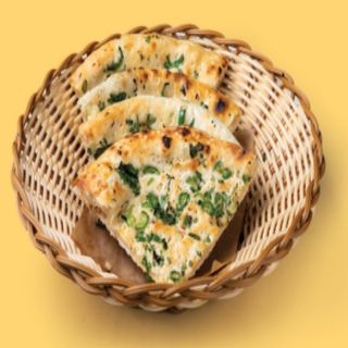 Chilli coriander naan