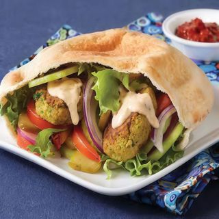 Panino falafel