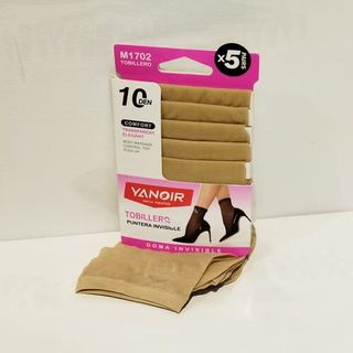 Medias Tobilleras Carne Claro