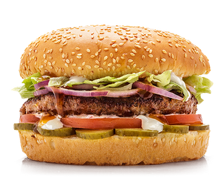 Бургер с месо от дюнер (400г)