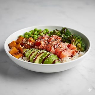 Wild bowl de salmón