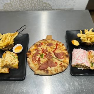 PROMO Ciabatta nugget +Tacos gratiné poulet + Pizza dinde fumée