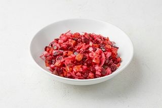 Салат Вінегрет (з квашеною капустою)