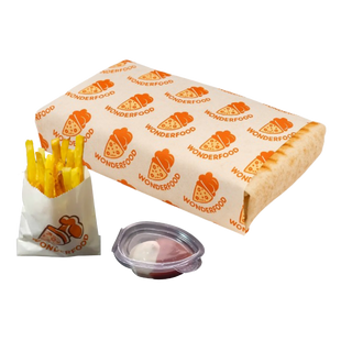 Tacos Cordon Bleu + Frites