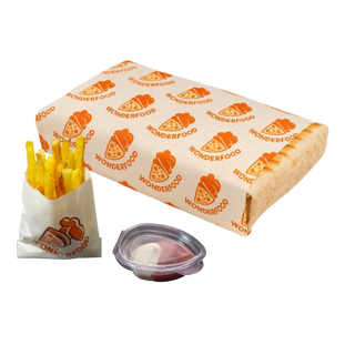 Tacos Cordon Bleu + Frites