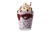 Blueberry Bubble frappe 