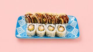 Ebi tempura roll 8
