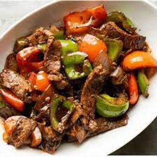 Sliced Pork In Black Bean Sauce 豆豉 肉片
