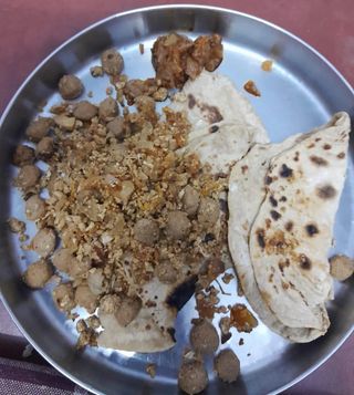 Egg soya chapati