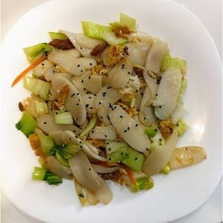 Pasta De Arroz Salteada  