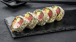 Рол Темпура з тунцем