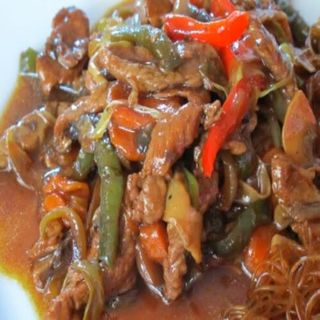 Ternera Con Salsa De Ostras