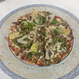 8. Pizza Vegetal Mediana