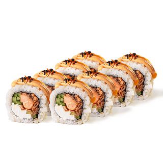 Аляска спайсі з запеченим лососем