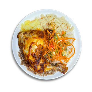 окорочка с гарниром