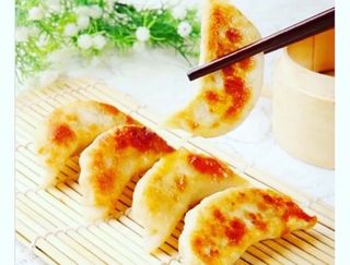 Pržene knedle piletina