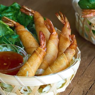 Rollitos de primavera Gamba
