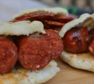 Arepa Con Chorizo (1 Ud.)