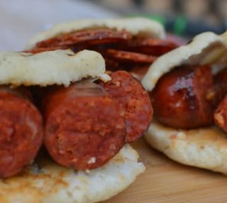 Arepa Con Chorizo (1 Ud.)