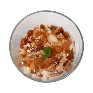 yaourt aux fruits secs et miel