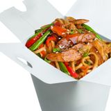 ატრია ქათმით და ტერიაკის სოუსით / Chicken Noodles with Teriyaki