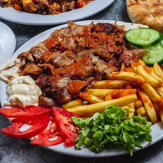 Plat de chawarma