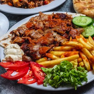Plat de chawarma