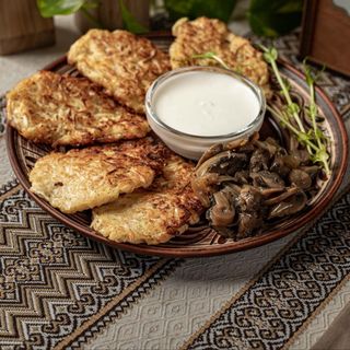 Деруни з квашеної капусти