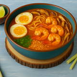 ტომ იამ-რამენი კრევეტებით