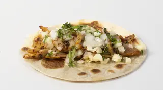 10. Taco Trompo De Ternera Y Mozzarella